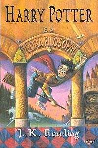 Olha aí a capa do primeiro Harry Potter que li!